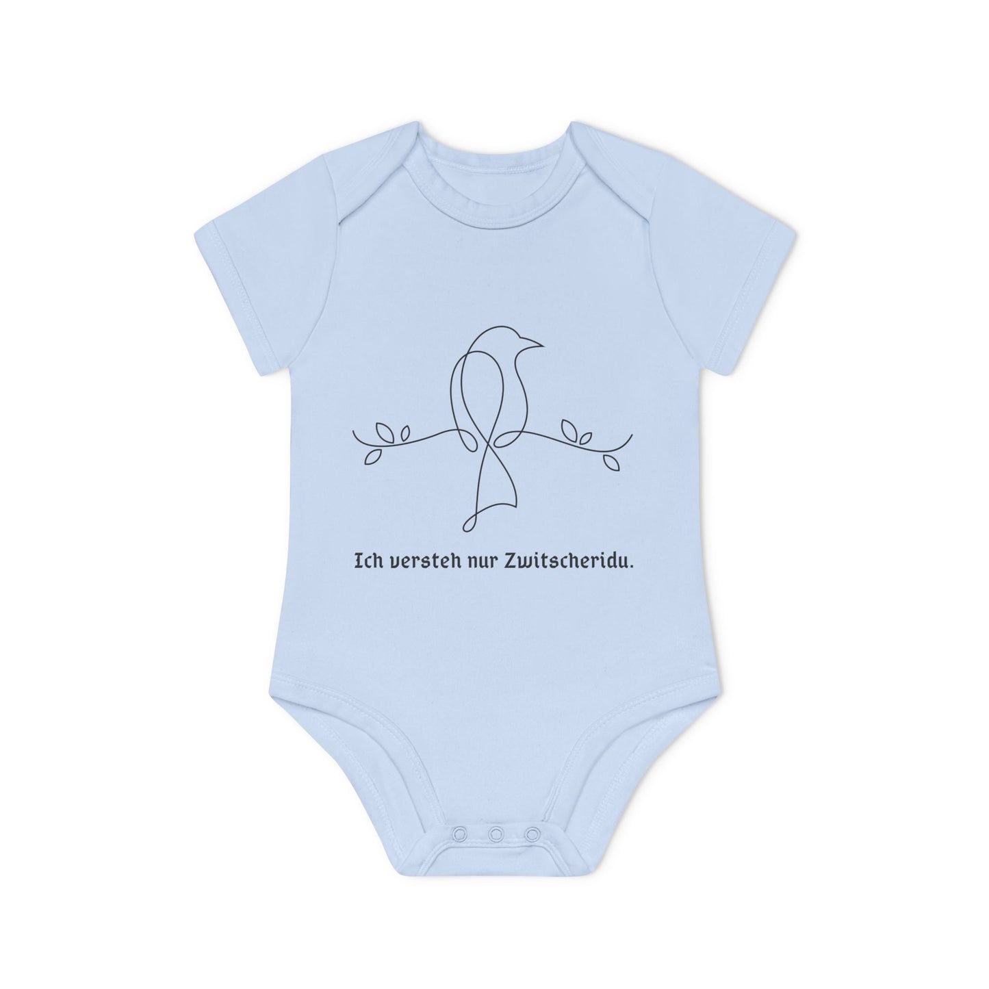 NB (0-3M) / Dusty Blue - Kids clothes - Chirpling