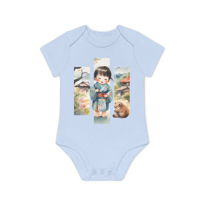 NB (0-3M) / Dusty Blue - Kids clothes - Forest Haiku