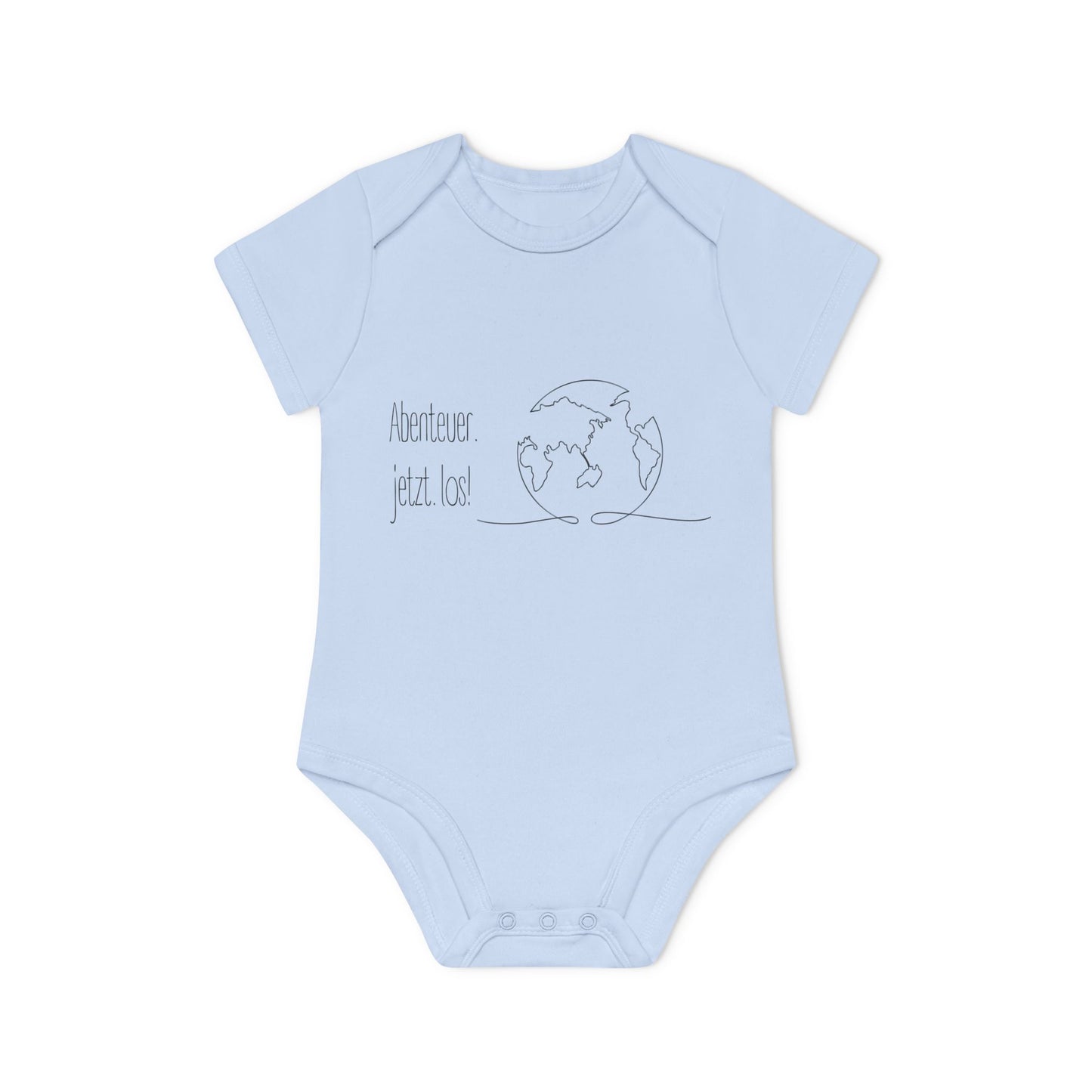 NB (0-3M) / Dusty Blue - Kids clothes - Let’s Roll