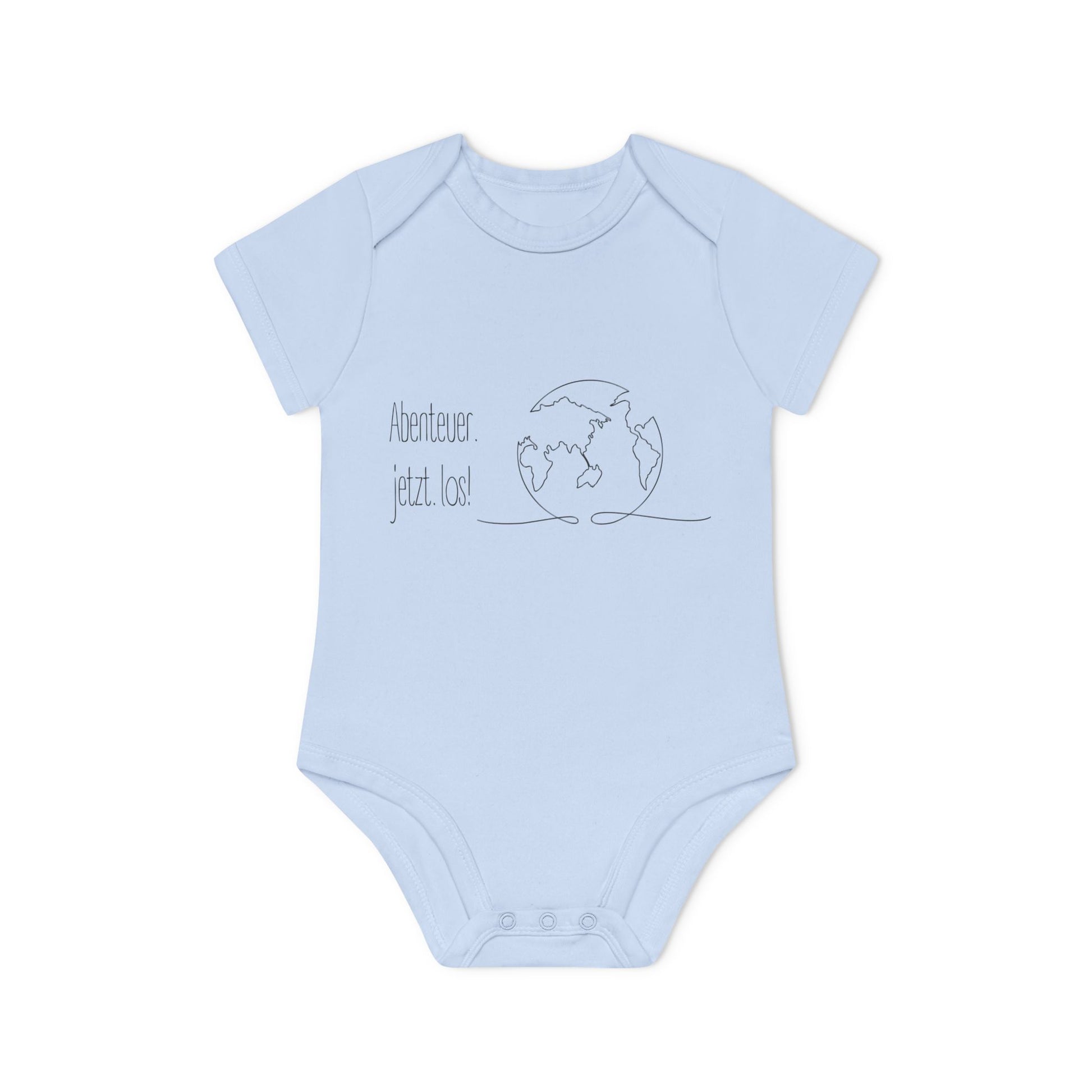 NB (0-3M) / Dusty Blue - Kids clothes - Let’s Roll