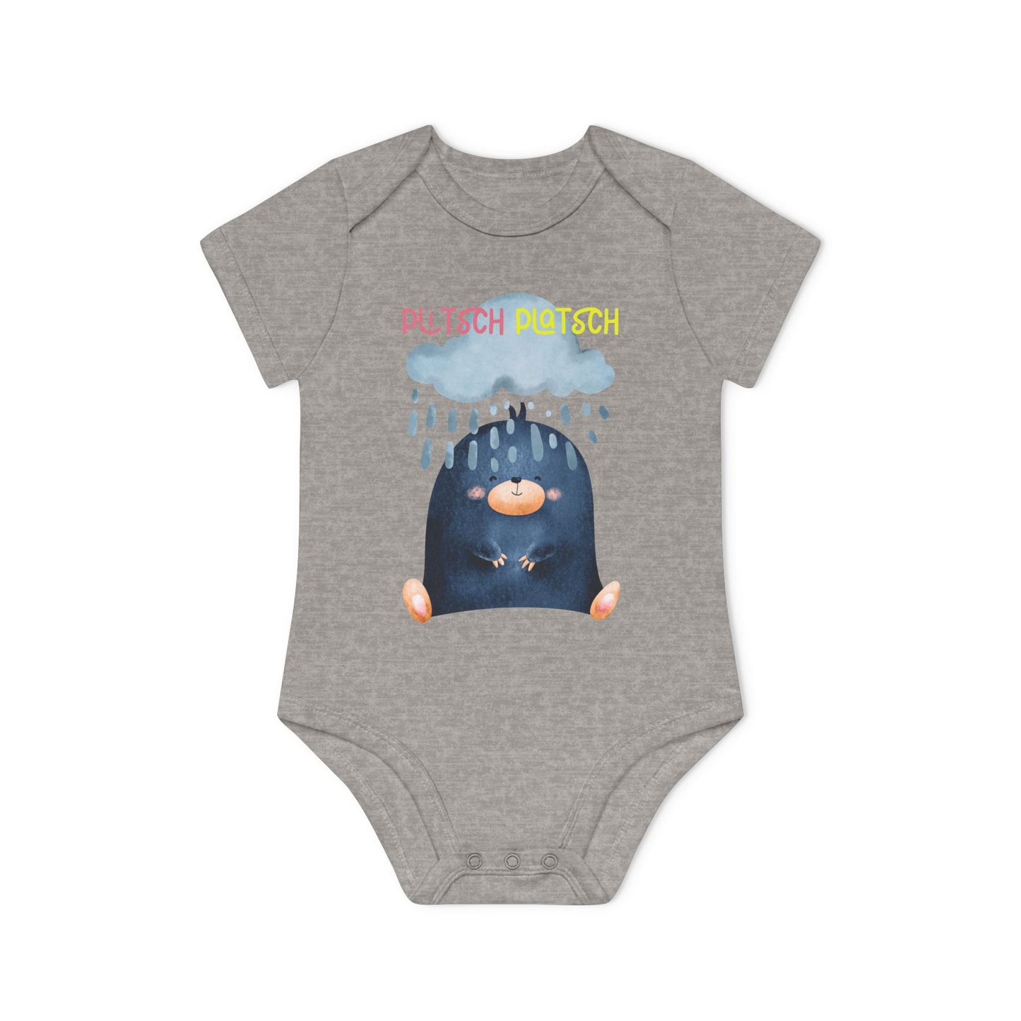NB (0-3M) / Heather Grey Melange - Kids clothes - Puddle Snuggler