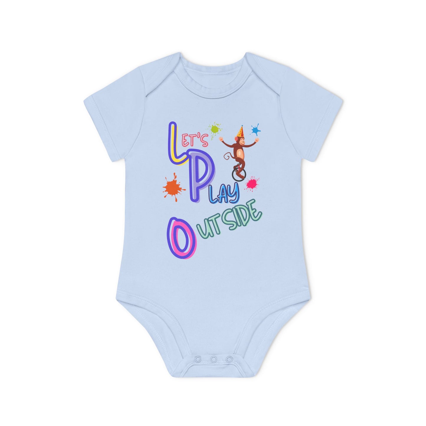 NB (0-3M) / Dusty Blue - Kids clothes - Wild Player