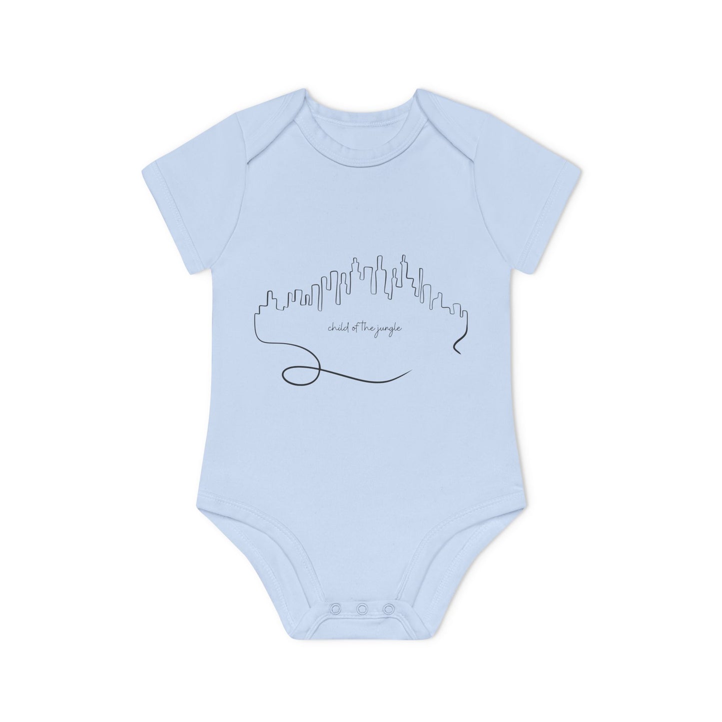 NB (0-3M) / Dusty Blue - Kids clothes - Mini Tarzan