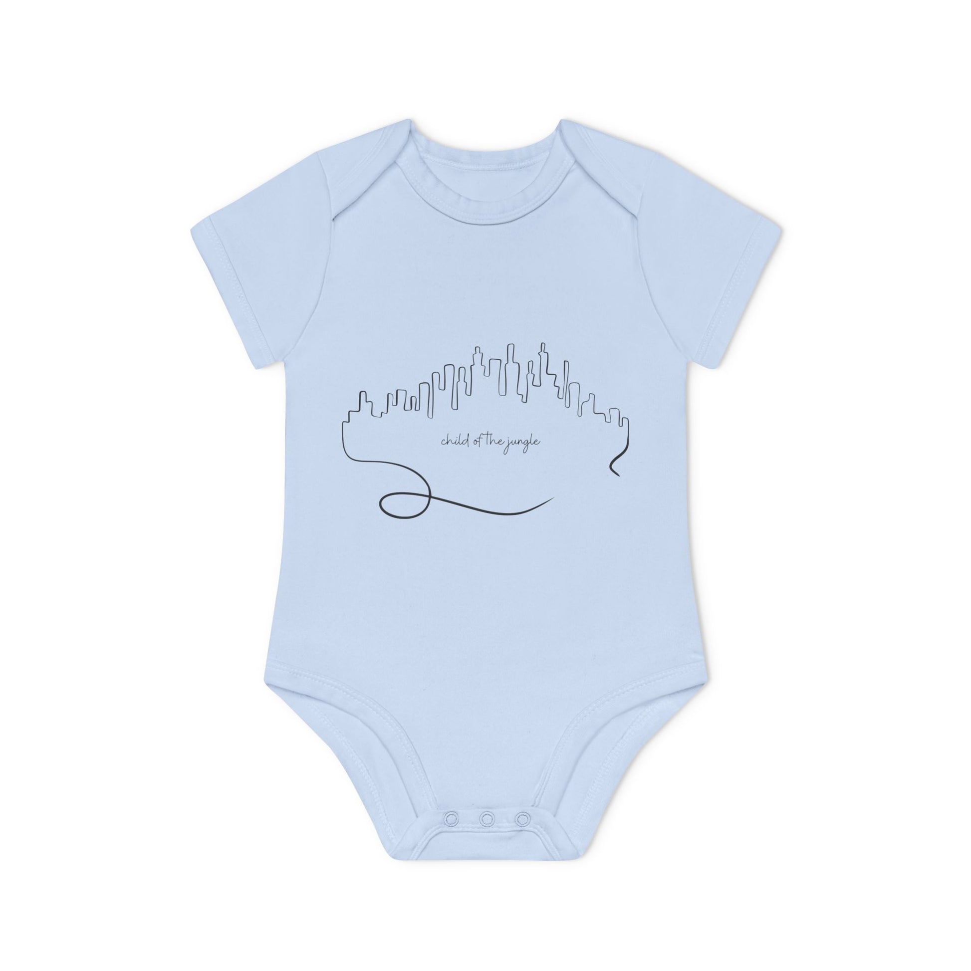 NB (0-3M) / Dusty Blue - Kids clothes - Mini Tarzan