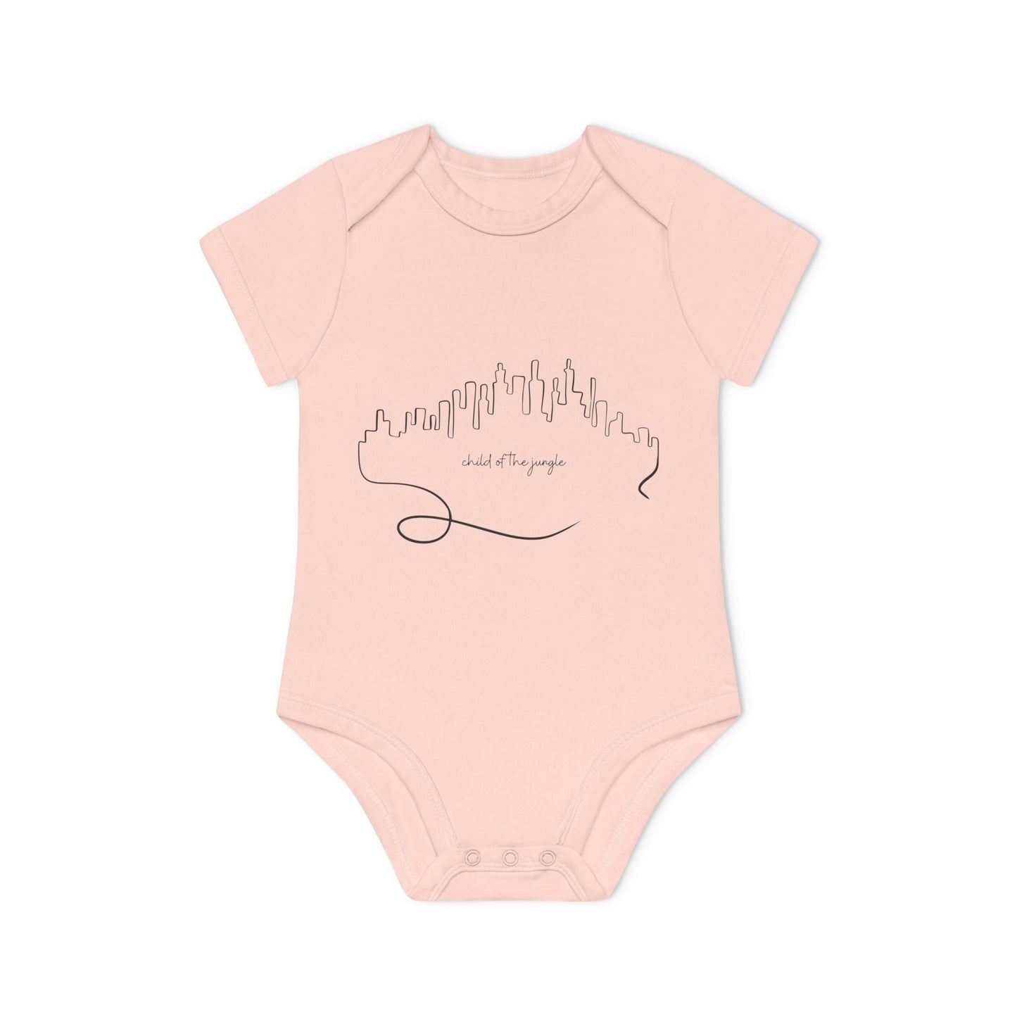 NB (0-3M) / Powder Pink - Kids clothes - Mini Tarzan