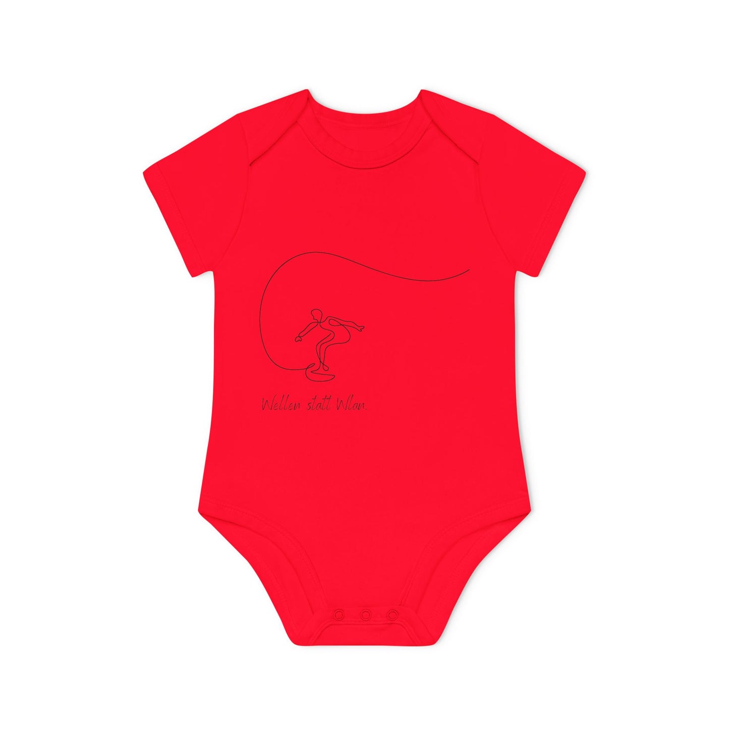 NB (0-3M) / Red - Kids clothes - Wave Rider