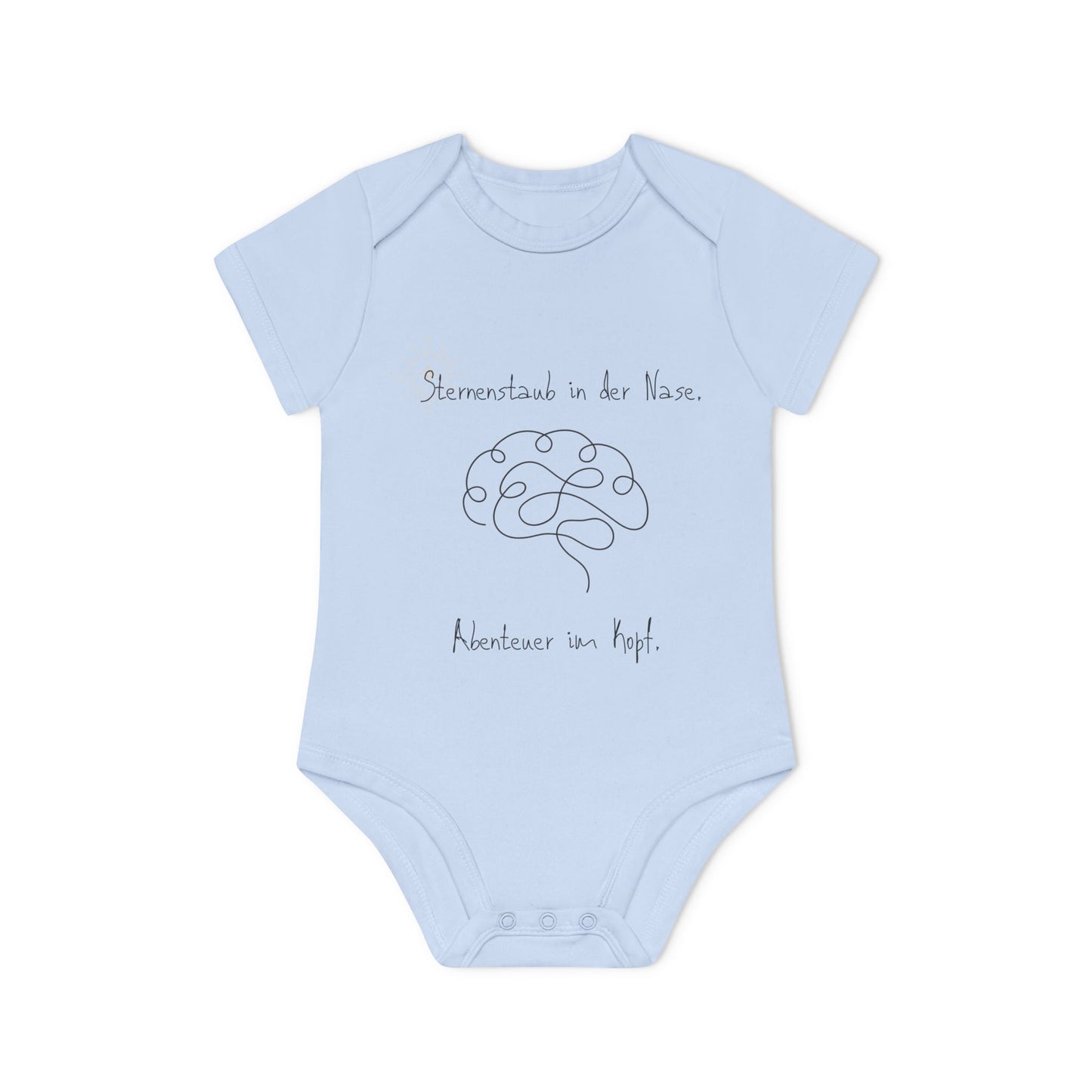 NB (0-3M) / Dusty Blue - Kids clothes - Star Sniffer