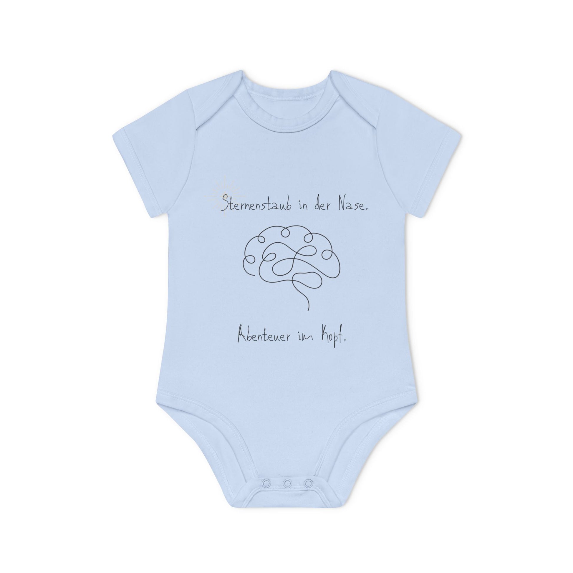 NB (0-3M) / Dusty Blue - Kids clothes - Star Sniffer