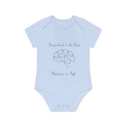 NB (0-3M) / Dusty Blue - Kids clothes - Star Sniffer