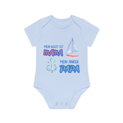 NB (0-3M) / Dusty Blue - Kids clothes - Sail and Stay