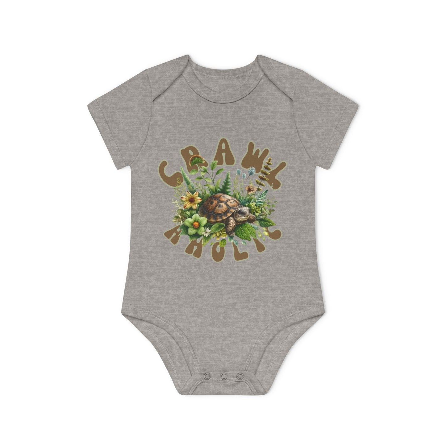 NB (0-3M) / Heather Grey Melange - Kids clothes - Trail Turtle