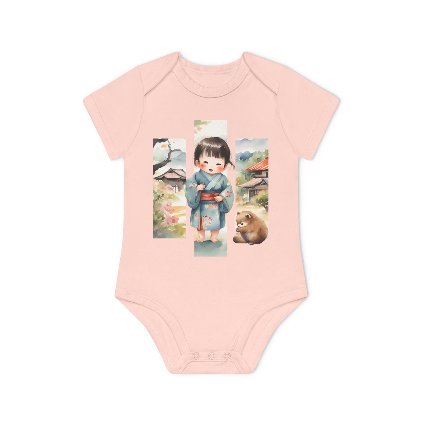 NB (0-3M) / Powder Pink - Kids clothes - Forest Haiku