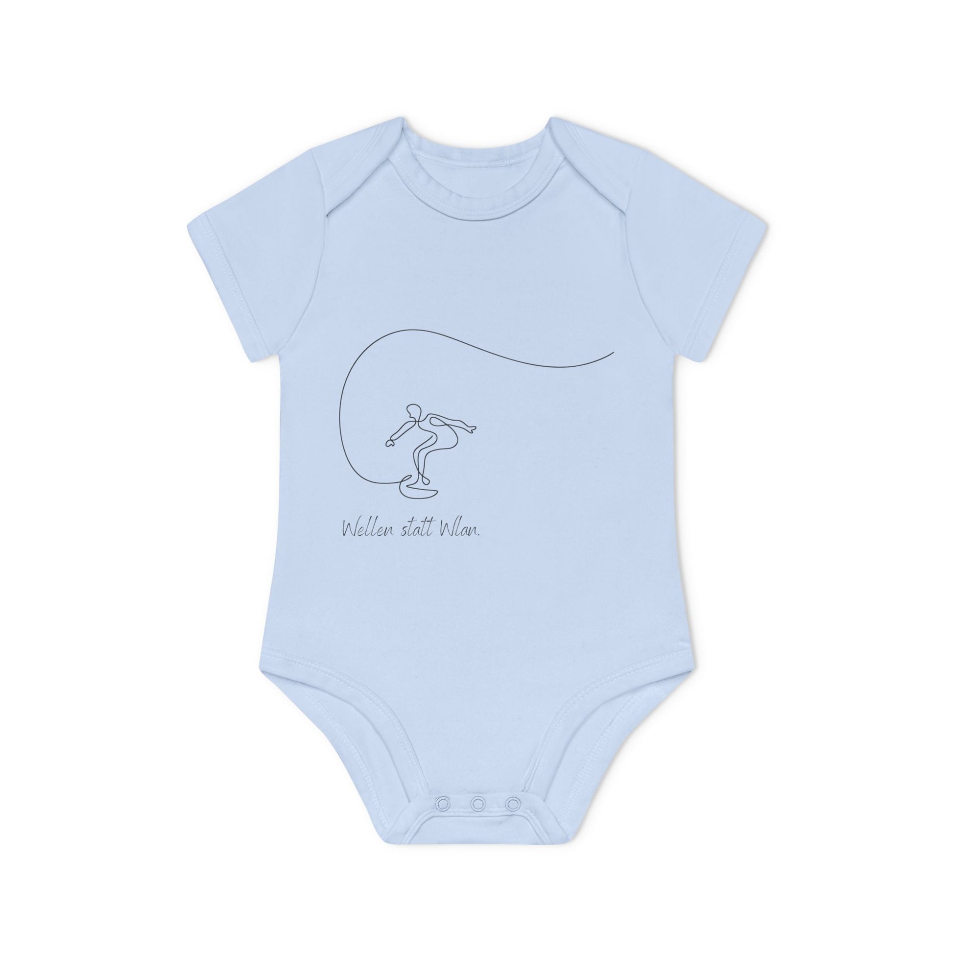 NB (0-3M) / Dusty Blue - Kids clothes - Wave Rider