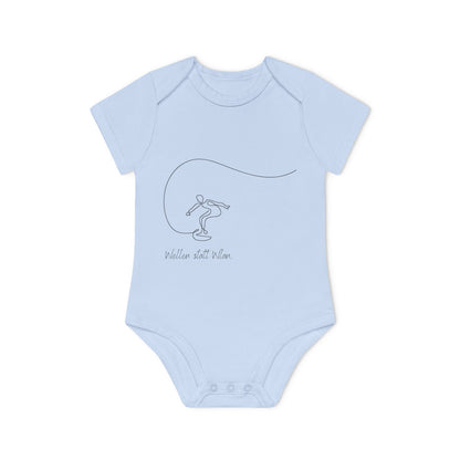 NB (0-3M) / Dusty Blue - Kids clothes - Wave Rider