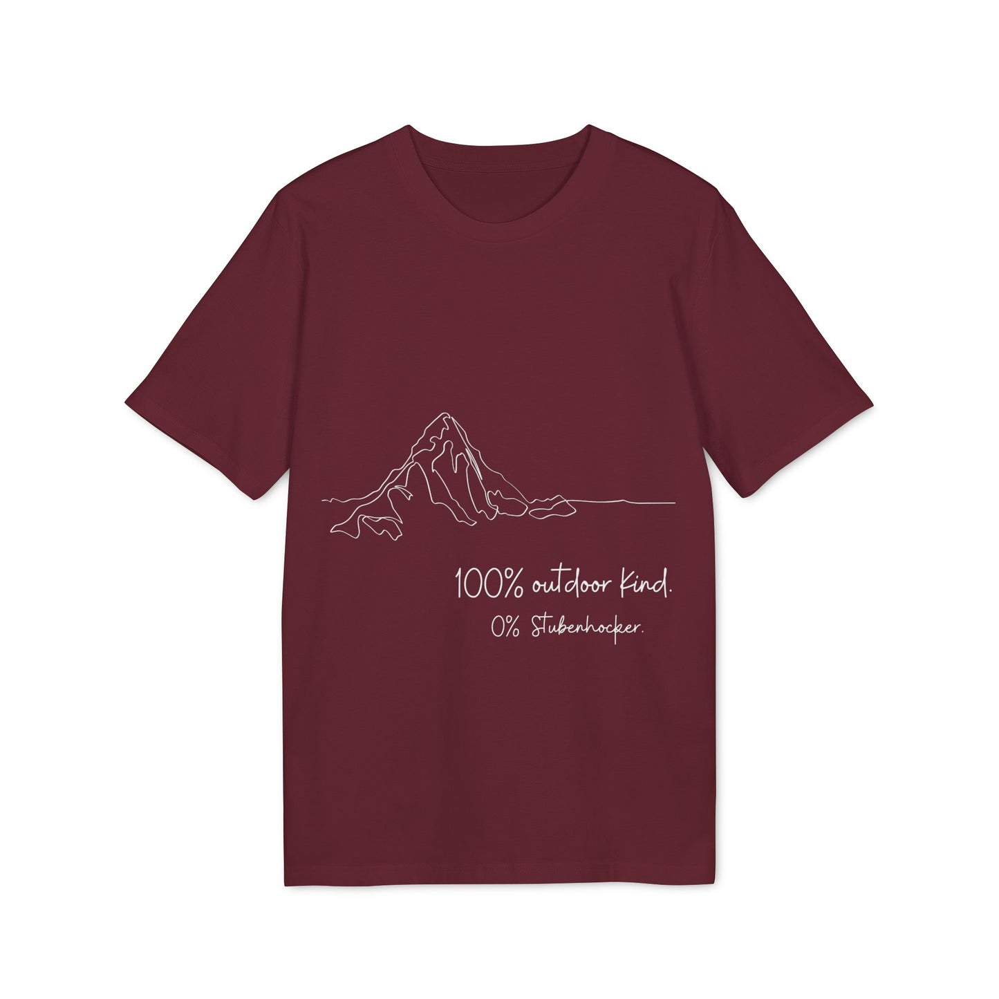 Burgundy / 2XS - T-Shirt - Nature Native
