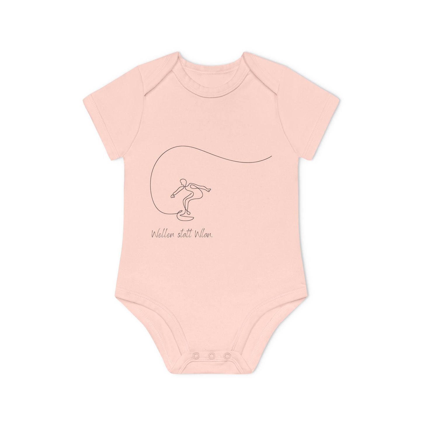 NB (0-3M) / Powder Pink - Kids clothes - Wave Rider