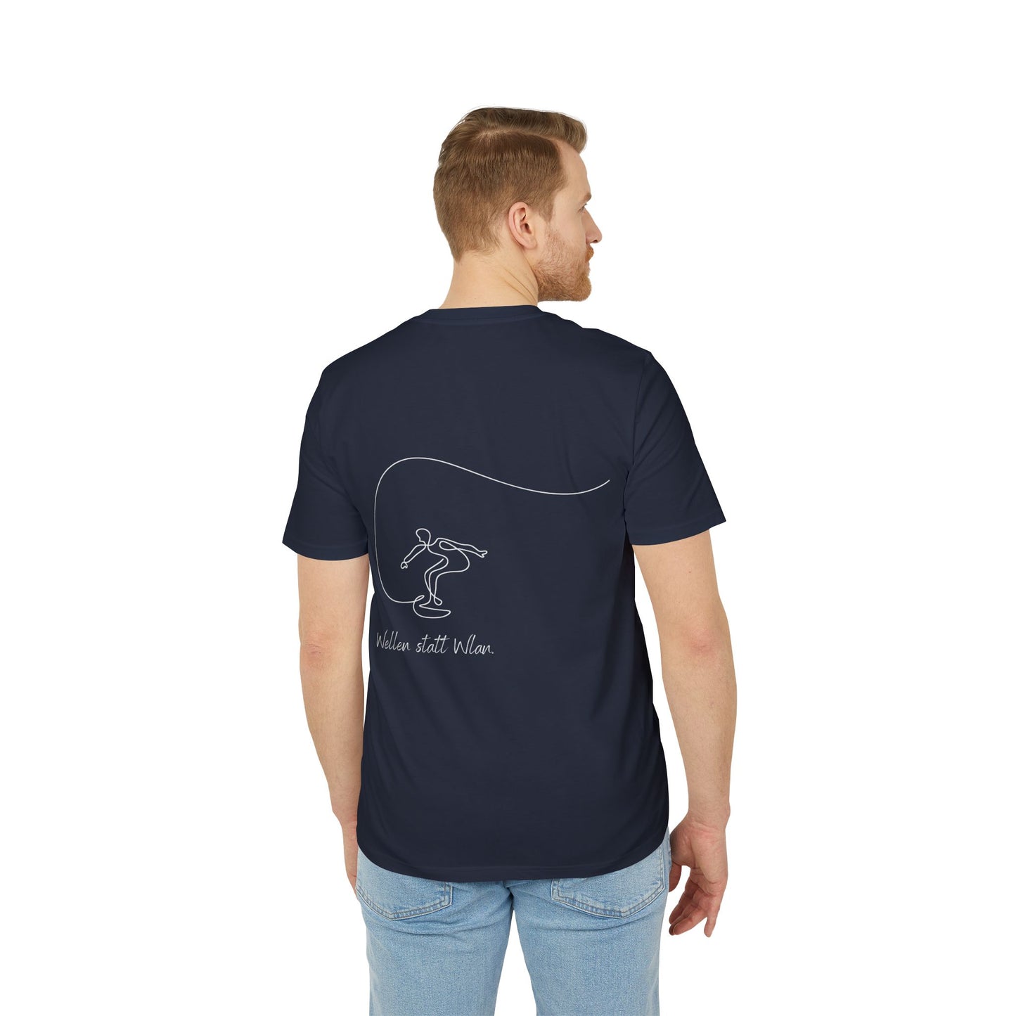 French Navy / XS - T-Shirt - Wave Mode