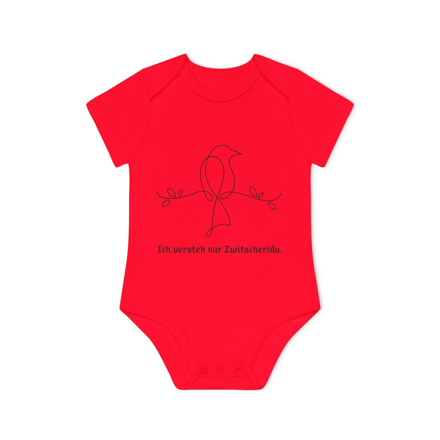 NB (0-3M) / Red - Kids clothes - Chirpling