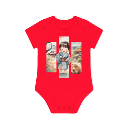 NB (0-3M) / Red - Kids clothes - Forest Haiku