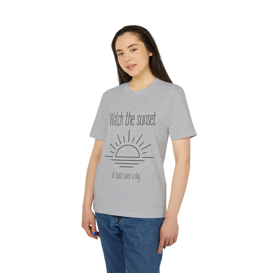 Heather Grey / S - T-Shirt - Golden Hour